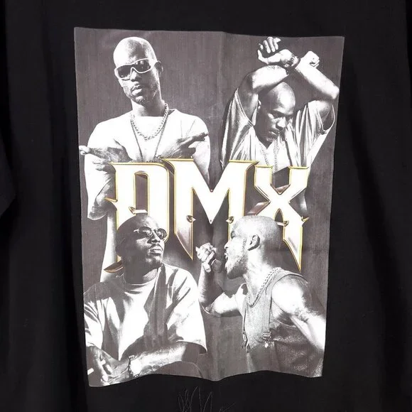 DMX T Shirt Mens Size XL Black Shoe Palace Earl Simmons Ruff Ryders Hip Hop - Picture 3 of 14